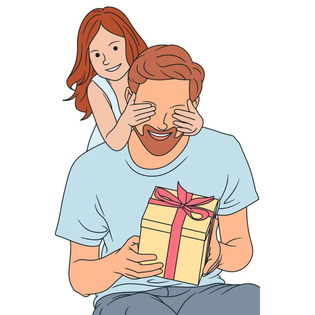 아버지께 면도기 살균기를 선물하는 감성적인 순간